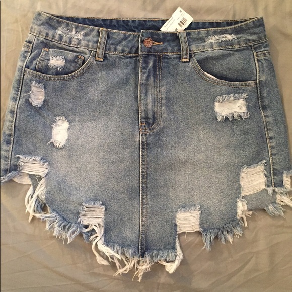 Perfect jean mini skirt ❤️ - Picture 2 of 4